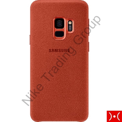 Samsung Alcantara Cover Red Galaxy S9
