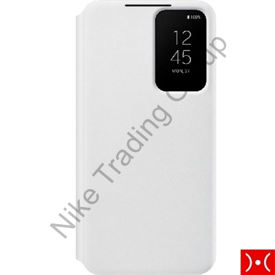Samsung Clear View Cover Galaxy S22 White