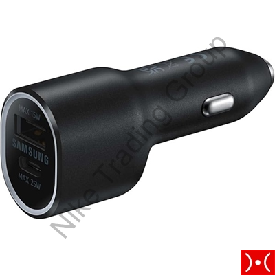 Samsung Carica Auto 2 Porte 40W Black