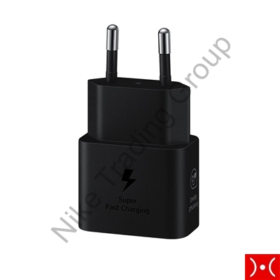 Spina Adattatore 25w Type-C Black Orig. Samsung