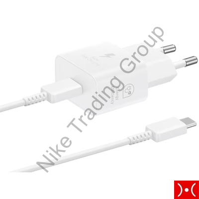 Samsung Carica Rete + Cavo Type-C 25w White