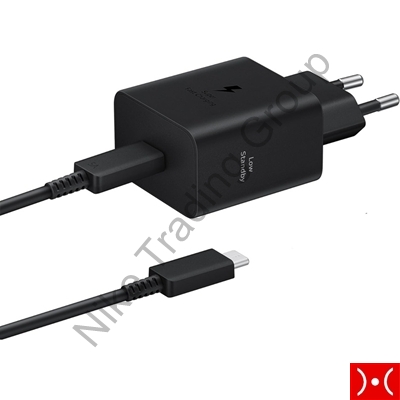 Samsung Carica Rete 45W 5A con cavo Type-C Black