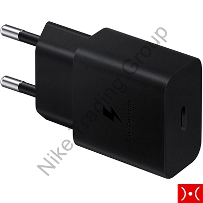 Samsung Carica Rete 15w Type-C + cavo Type C Black