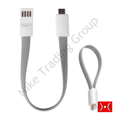 Cavo Dati+Carica Con Magnete Grey Stk Microusb