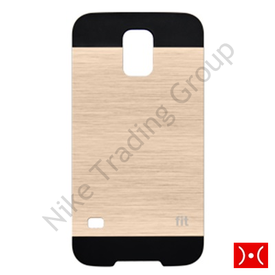 Back Cover Alu Gold Stk Galaxy S5