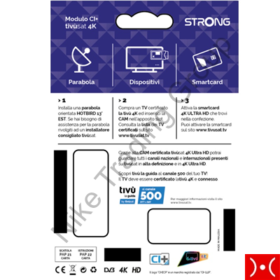 Strong CAM 4K Tiv�sat-CERTIFICATA