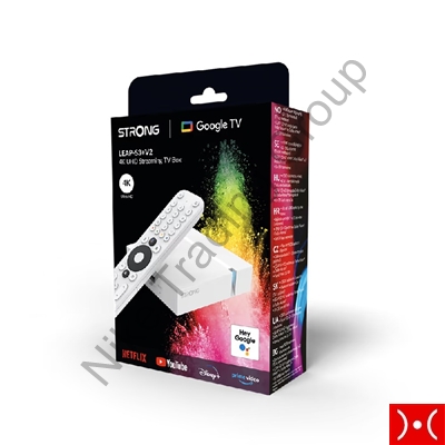 Strong Android TV 4K UHD Box White