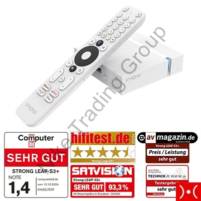 Strong Android TV 4K UHD Box White