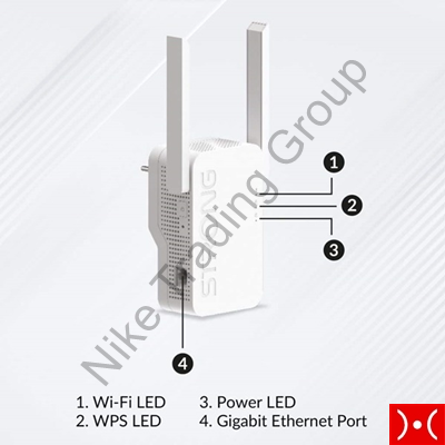 Strong Repeater Dual Band-wifi6- up to 1800 Mbps