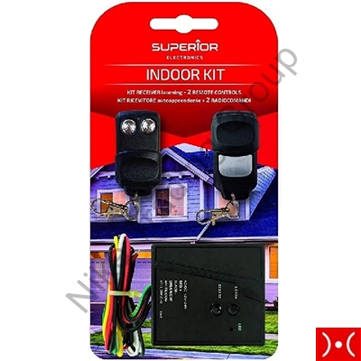 Kit ricevitore radio + 2 comandi Indoor Superior