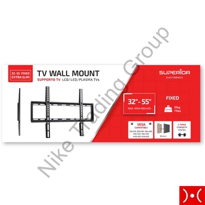 Supporto TV da muro fisso 32-55 ExtraSlim Superior