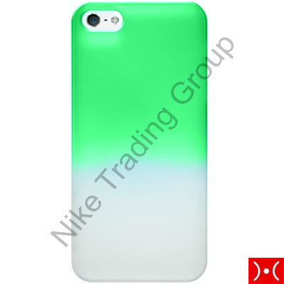 Cover 0,5mm Fluo Green+Screen Prot. Iphone Se