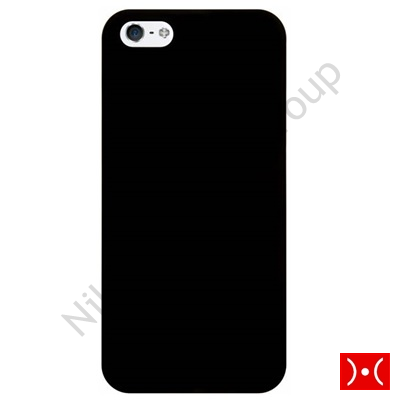Cover 0,5mmvelvet Touch Black+Screen Prt Iphone Se