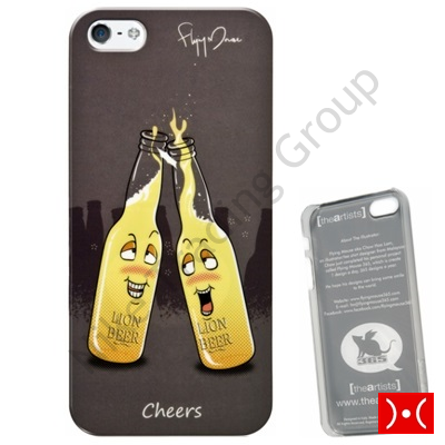Cover 0,5mm Cheers + Screen Prot. Iphone Se