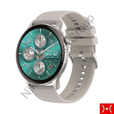 The Artists Smartwatch Amoled Round Voice Silver