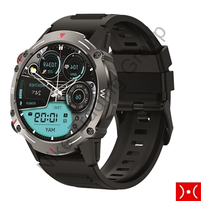 The Artists Smartwatch Amoled Action Voice Black