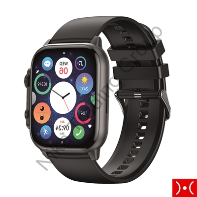 The Artists Smartwatch Amoled Square Voice Black