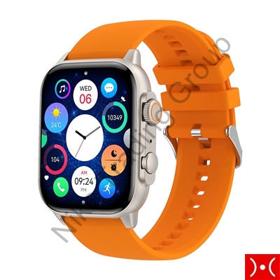 The Artists Smartwatch Amoled Square Voice Orange