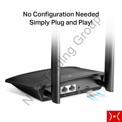 TP-Link Router 4G 300MBPS 1 Porta Lan