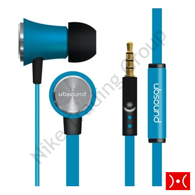 UbSound Stereo Headset Blue 3,5mm