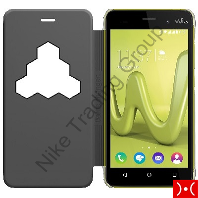 FLIP COVER WICUBE DARK GREY WIKO ROBBY 3G