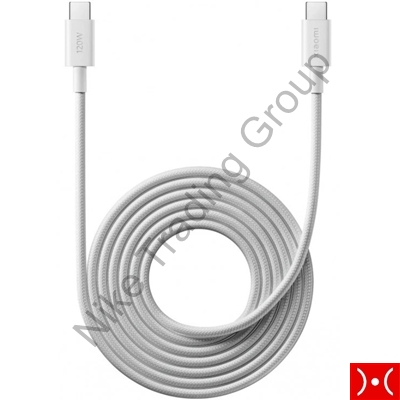 Xiaomi Data Cable White Type C to Type C 6Amp 2Mt