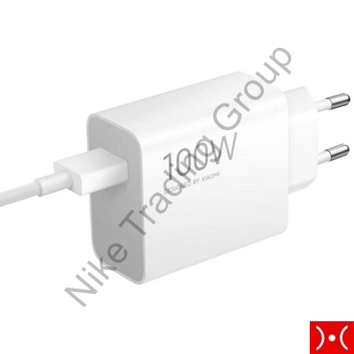 Xiaomi Carica Rete 100W USB-A+cavo USB-C White