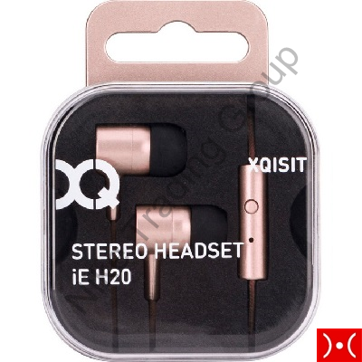 XQISIT H20 Auricolare Stereo Rose Gold