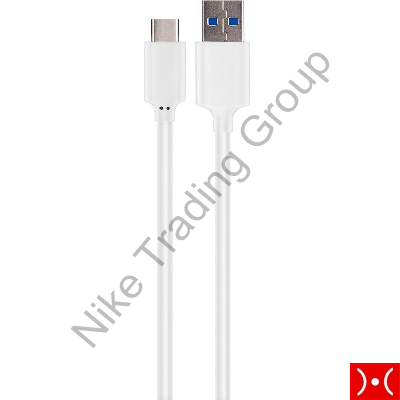 XQISIT Cavo dati da USB 3.1 a Type-C White 0,7 mt.