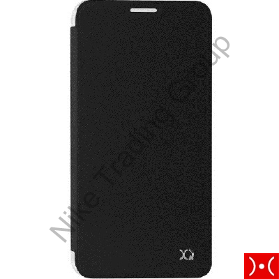 XQISIT Flap Cover Adour Galaxy S7 Black