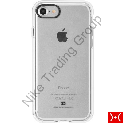 XQISIT Cover PHANTOM TWO iPhone 7 clear/white