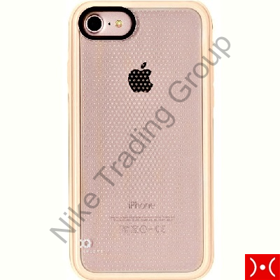 XQISIT Cover NUSON XPLORE per iPhone 7 rose gold c