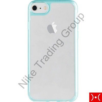 XQISIT TPU Cover Odet iPhone 7 clear/turquoise