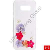 FLAVR iPlate Real Flower Amelia Sams Galaxy S8  +