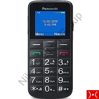 Panasonic Mobile Phone with 1,77" Display Black
