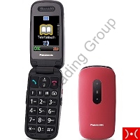 Panasonic Flip Phone Red