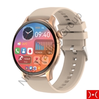 The Artists Smartwatch Amoled Round Voice Cream