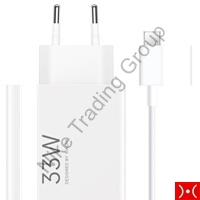 Xiaomi Wall Charger 33W 3A USB-A w USB-C Cable Whi